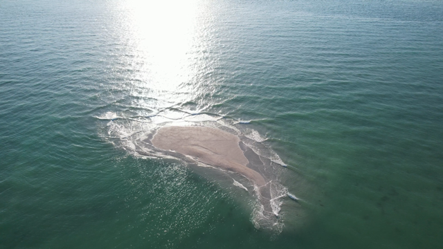 A New Sandbar in our Neighborhood